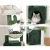 i.Pet Flory 78cm Cat Tree Tower - Green Plush Velvet, Sisal Scratching Posts, Wooden Condo with Hammock & Activity Ball