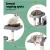 i.Pet Cassey Cat Tree 103cm - Grey Velvet Condo with Sisal Scratching Posts, Activity Ball, Ladder & Multi-Level Fun