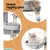 i.Pet Cara 123cm Cat Tree Tower - Plush Velvet, Sisal Posts, Wood Condo, Hammocks, Stable Base, Light Grey