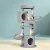 i.Pet Cara 123cm Cat Tree Tower - Plush Velvet, Sisal Posts, Wood Condo, Hammocks, Stable Base, Light Grey