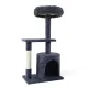 i.Pet Fena 94cm Cat Tree Tower - Multi-Level Wooden Condo with Sisal Scratching Posts & Plush Velvet Upholstery