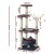 i.Pet Myra 110cm Cat Tree Tower - Fir Wood, Plush Velvet, Natural Sisal Posts, Multi-Level Condo with Toys i.Pet Myra 110cm Cat Tree Tower - Fir Wood, Plush Velvet, Natural Sisal Posts, Multi-Level Condo with Toys