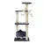i.Pet Myra 110cm Cat Tree Tower - Fir Wood, Plush Velvet, Natural Sisal Posts, Multi-Level Condo with Toys