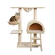 i.Pet 100cm Cat Tree Tower - Multi-Level Scratcher Condo with Plush Velvet, Sisal Posts, and Hammocks for Cats