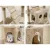 i.Pet 180cm Cat Tree Tower Condo - Plush Velvet, Sisal Posts, Multi-Level Playhouse with Toys, Climbing & Scratching