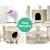 i.Pet 203cm Cat Tree Tower: Plush Velvet Condo with Hammock, Perches & Sisal Scratching Posts, Beige, 20kg Capacity