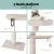 i.Pet Floor-to-Ceiling Cat Tree 290cm - Sturdy Wooden Tower with Sisal Posts, 5 Platforms, Plush Cover, and Hanging Toy