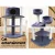 i.Pet 126cm Cat Tree Condo - Plush Velvet, Sisal Posts, Multi-Level Design for Scratching, Climbing, and Resting