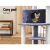 i.Pet 126cm Cat Tree Condo - Plush Velvet, Sisal Posts, Multi-Level Design for Scratching, Climbing, and Resting