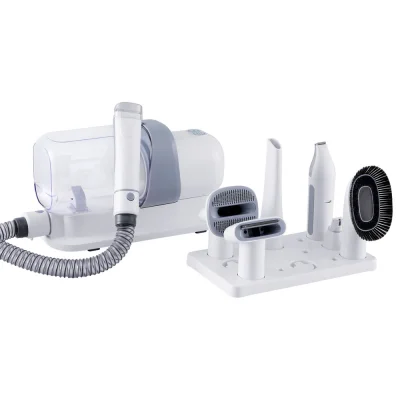 i.Pet 7-in-1 Pet Grooming Kit: Vacuum, Hair Dryer, Clippers, Brushes & Quiet Operation for Stress-Free Grooming