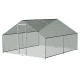 i.Pet Chicken Coop Cage 4x3x2m Galvanised Steel, Weather-Resistant, Spacious, Durable, Easy Assembly, 1-Year Warranty