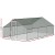 i.Pet Walk-in Chicken Coop 3x6x2m - Galvanised Steel, Weather-Resistant, Secure Mesh, Sun Shelter, Easy Assembly
