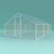 i.Pet Walk-in Chicken Coop 3x6x2m - Galvanised Steel, Weather-Resistant, Secure Mesh, Sun Shelter, Easy Assembly