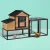 i.Pet Extra Large Wooden Chicken Coop & Rabbit Hutch with Hatching Box, Fir Construction, 192cm x 78cm x 116cm
