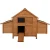 i.Pet Large Wooden Outdoor Pet Hutch 150x68x96cm - Durable Fir Wood, Galvanised Mesh, Weatherproof Asphalt Roof