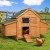 i.Pet Large Wooden Outdoor Pet Hutch 150x68x96cm - Durable Fir Wood, Galvanised Mesh, Weatherproof Asphalt Roof