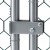 i.Pet Large Walk-In Chicken Coop & Rabbit Hutch - 2x8x2m Galvanised Steel, Weather-Resistant with Lockable System
