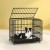 i.Pet Large Metal Dog Cage Crate with Lockable Wheels & Removable Tray, Anti-Bite Design for Medium Pets - 95x65x85cm i.Pet Large Metal Dog Cage Crate with Lockable Wheels & Removable Tray, Anti-Bite Design for Medium Pets - 95x65x85cm