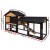 i.Pet Extra Large Wooden Chicken Coop Rabbit Hutch - 165x52x86cm, Eco-Friendly, Waterproof, with Ramp & Security Locks