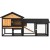 i.Pet Extra Large Wooden Chicken Coop Rabbit Hutch - 165x52x86cm, Eco-Friendly, Waterproof, with Ramp & Security Locks
