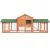 i.Pet Large Wooden Chicken Coop Rabbit Hutch - 220x52x84cm, Fir Wood, Waterproof, Eco-Friendly, Easy Clean Design