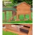 i.Pet Large Wooden Chicken Coop Rabbit Hutch - 220x52x84cm, Fir Wood, Waterproof, Eco-Friendly, Easy Clean Design