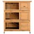 i.Pet Eco-Friendly Wooden Rabbit Hutch 91.5cm x 46cm x 116.5cm – 3-Tier Coop with Ramps, Slide-Out Trays