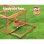 i.Pet 180cm Extra Large Wooden Chicken Coop & Rabbit Hutch – Fir Wood, Galvanised Mesh, Secure Locks, Easy Assembly