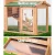 i.Pet Wooden Outdoor Hutch 138x44x85cm - Fir Wood, Waterproof, Anti-Termite, Multi-Level, Easy Access & Eco-Friendly