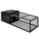 i.Pet Rabbit Cage Hutch Enclosure, 122x52cm Metal Carrier - Secure, Weatherproof, Easy-Clean, for Small Pets