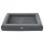 i.Pet Large Calming Pet Bed - Grey Egg Crate Foam, Soft Fleece, Non-Slip, Washable 90x70x13cm for Cats & Small Dogs