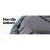 i.Pet Extra Large Calming Pet Bed - 110cm Soft Plush, Dark Grey, Non-Slip, Washable Cover, Flea Resistant, Cat/Dog