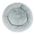 i.Pet Extra Large Calming Pet Bed 110cm - Soft Plush Light Grey, Non-Slip, Washable Cover, Flea & Bacteria Resistant