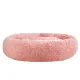 i.Pet Extra Large 110cm Calming Pet Bed in Pink - Soft Plush, Non-Slip, Washable Cover, Flea & Bacteria Resistant