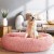 i.Pet Extra Large 110cm Calming Pet Bed in Pink - Soft Plush, Non-Slip, Washable Cover, Flea & Bacteria Resistant i.Pet Extra Large 110cm Calming Pet Bed in Pink - Soft Plush, Non-Slip, Washable Cover, Flea & Bacteria Resistant