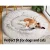 i.Pet Extra Large Calming Pet Bed 110cm - Soft Plush, Non-Slip, Removable Cover, Flea Resistant, White/Brown