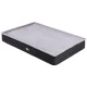 i.Pet Calming Pet Bed for Cats & Small Dogs - Soft Foam Cushion, Washable Cover, Non-Slip, 105x70cm, Grey