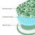i.Pet Self-Cooling Gel Pet Mat - Large Round 75cm, Non-Toxic PVC, Portable & Easy Clean, Green, 1-Year Warranty