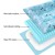i.Pet Large Self-Cooling Pet Mat - 70x110cm, Blue, Scratch-Resistant PVC, Gel Core, Portable, No Refrigeration Needed