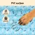 i.Pet Large Self-Cooling Pet Mat - 70x110cm, Blue, Scratch-Resistant PVC, Gel Core, Portable, No Refrigeration Needed