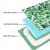 i.Pet Pet Cooling Mat - Large 65x100cm, Self-Cooling Gel Pad, Non-Toxic PVC, Portable & Scratch-Resistant, Green