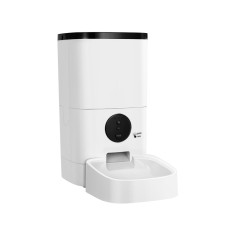 i.Pet 6L Automatic Pet Feeder - WiFi Smart Food Dispenser for Cats & Dogs, Voice Recording, Easy Clean, Timer Control
