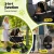 i.Pet Large Pet Stroller Foldable 3-in-1 Dog Cat Carrier with 600D Oxford Fabric, Aluminium Frame & 4 Wheels