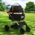 i.Pet Large Pet Stroller Foldable 3-in-1 Dog Cat Carrier with 600D Oxford Fabric, Aluminium Frame & 4 Wheels