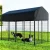 i.Pet Extra Large Outdoor Dog Kennel - Weatherproof, Heavy-Duty Steel Frame, Easy Access, Includes Cover & Stakes