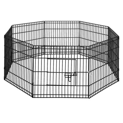 i.Pet 24" 8-Panel Dog Playpen - Durable Steel, Multi-Configuration, Foldable Pet Fence for Indoor/Outdoor Use i.Pet 24" 8-Panel Dog Playpen - Durable Steel, Multi-Configuration, Foldable Pet Fence for Indoor/Outdoor Use