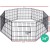 i.Pet 24" 8-Panel Dog Playpen - Durable Steel, Multi-Configuration, Foldable Pet Fence for Indoor/Outdoor Use i.Pet 24" 8-Panel Dog Playpen - Durable Steel, Multi-Configuration, Foldable Pet Fence for Indoor/Outdoor Use