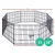 i.Pet 2x24" 8-Panel Dog Playpen - Durable Steel, Expandable, Foldable, Safe Edges, Indoor/Outdoor Pet Exercise Enclosure