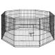 i.Pet 2x30" 8-Panel Pet Playpen Exercise Cage, Durable Steel, Foldable, Indoor/Outdoor, for Dogs, Rabbits, and More