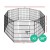 i.Pet 2x30" 8-Panel Pet Playpen Exercise Cage, Durable Steel, Foldable, Indoor/Outdoor, for Dogs, Rabbits, and More